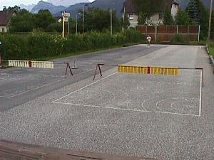 Eisstockschieen im Sommer und Winter